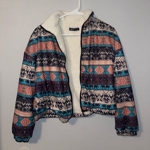 Multicolored Zip up